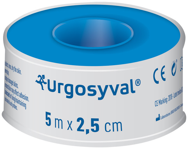 Urgo rocch urgosyval 5mx2,5cm