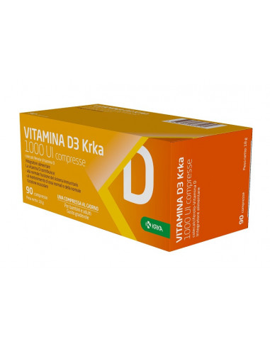 Vitamina d3 krka 1000 ui 90 compresse