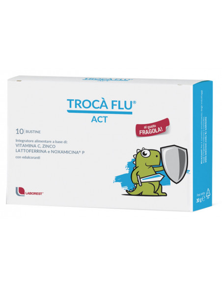 Troca' flu act 10 bustine