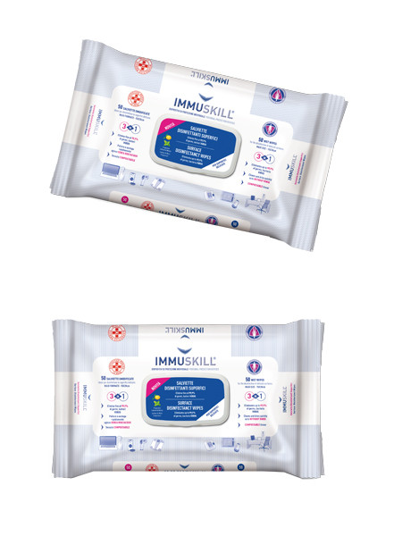Immuskill salviette disinf sup