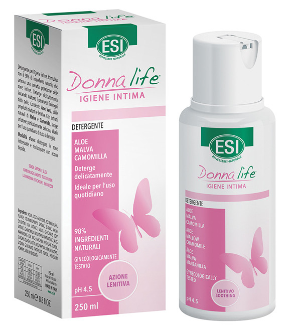 Esi Donna Life detergente intimo pH 4.5 per uso quotidiano 250ml