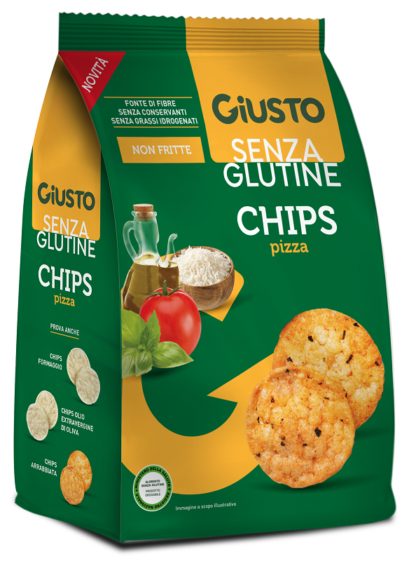 Image of Giusto s/g chips pizza 40g cod085