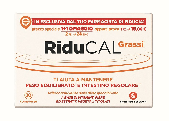 Image of Riducal grassi 30 compresse cod085