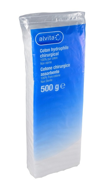 Image of Alvita cotone chir assorb 500g cod085