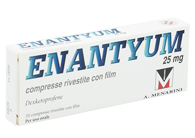 Enantyum 20 compresse riv 25mg