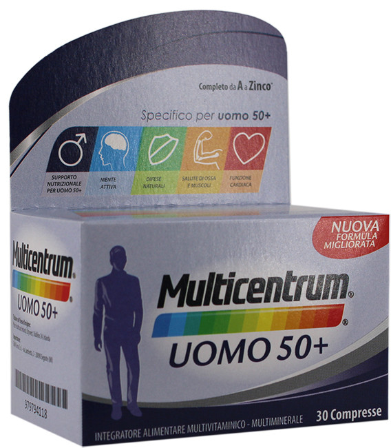 Multicentrum uomo 50+ 30 compresse
