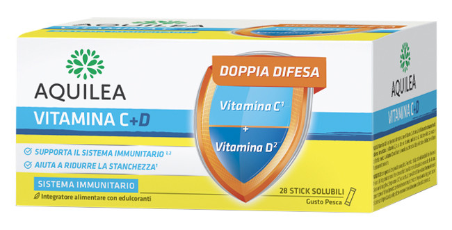 Image of Aquilea vitamina c+d 28bust st cod085