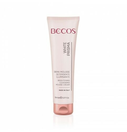 Image of Becos bianco prima crema mousse detergente illuminante 150ml cod085