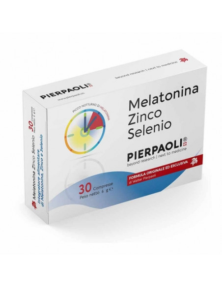 Melatonina zinco selenio 30 compresse