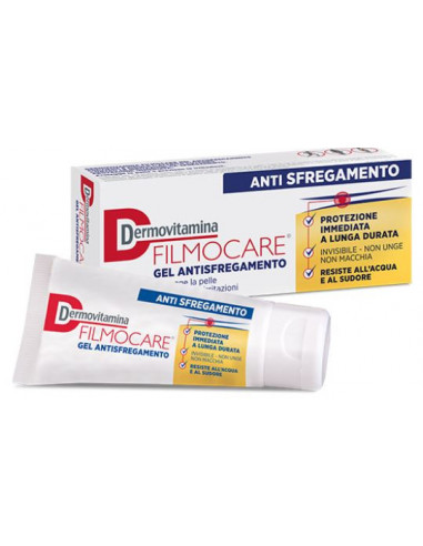 Dermovitamina filmocare gel antisfregamento per prevenire le irritazioni e proteggere la pelle 30ml
