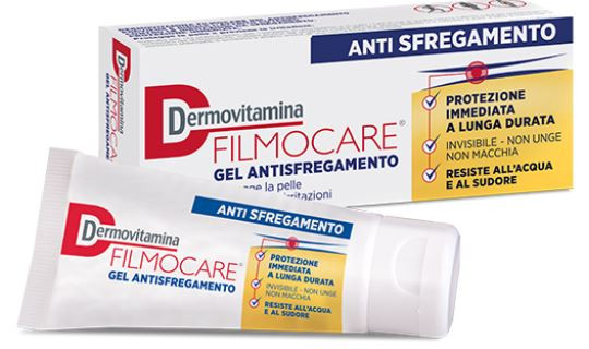 Dermovitamina filmocare gel antisfregamento per prevenire le irritazioni e proteggere la pelle 30ml