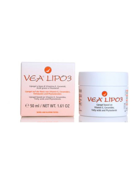 Vea lipo3 gel emolliente idratante viso 50ml