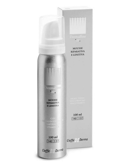 Dermaffine 20 mousse riparatrice lenitiva 100ml