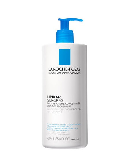 La roche-posay lipikar surgras doccia-crema detergente750ml