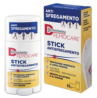 Dermovitamina filmocare stick antisfregamento per prevenire le irritazioni e proteggere la pelle 35g