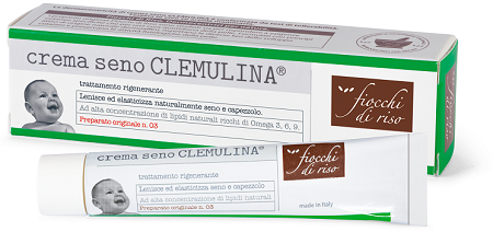 Clemulina crema seno fiocchi di riso