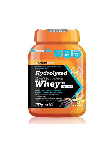 Hydrolysed advanced whey van
