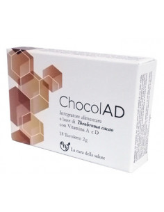 Chocolad integratore vitamina a e d 18 tavolette