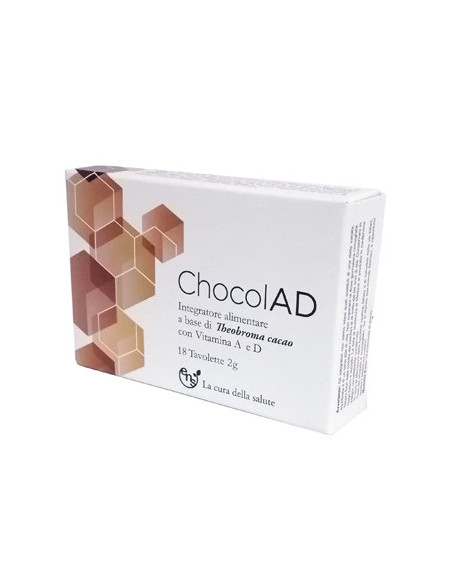 Chocolad integratore vitamina a e d 18 tavolette