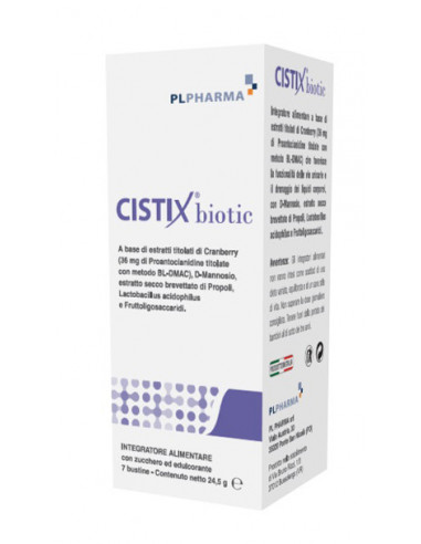 Cistix biotic integratore vie urinarie 7 bustine