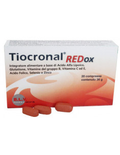 Tiocronal redox 20 compresse | Clubfarma