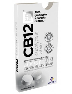 Cb12 boost eucal white 10chew