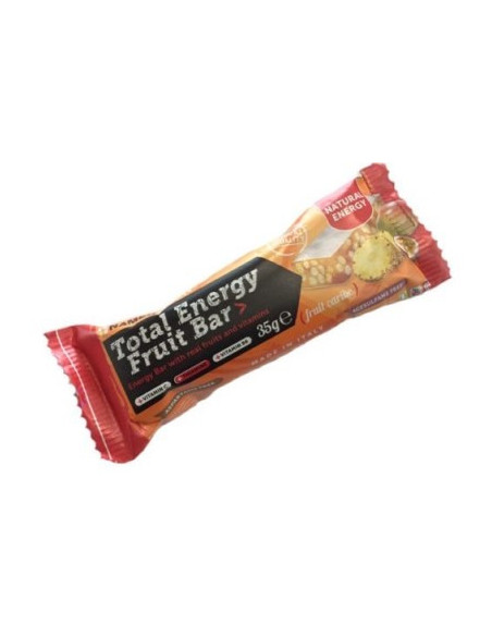 Total energy fruit bar fruit caribe barretta energetica 35g