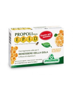 Epid propoli plus gusto arancia benessere gola 20 compresse