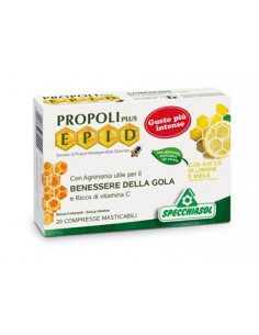 Propoli plus epid miele limone benessere gola 20 compresse