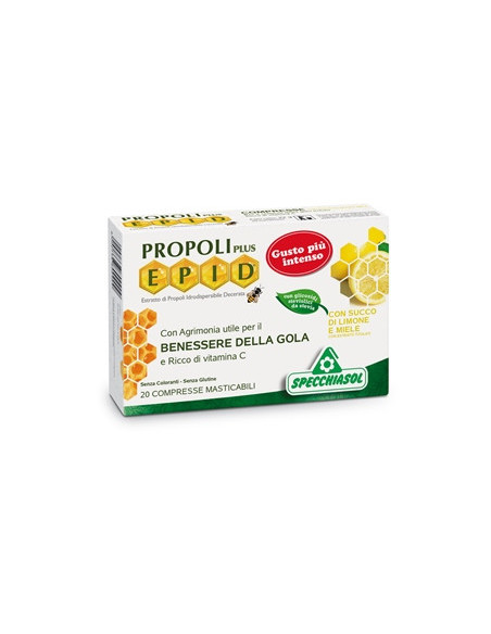 Propoli plus epid miele limone benessere gola 20 compresse