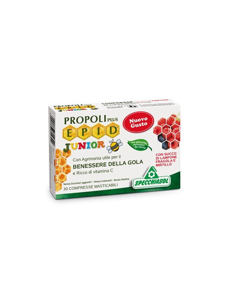 Epid propoli plus junior benessere gola 30 compresse