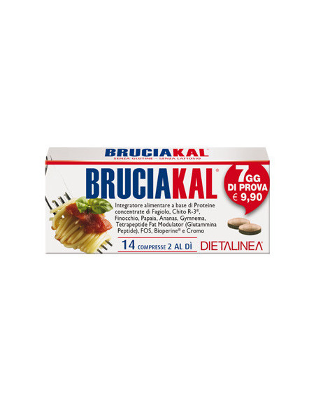 Bruciakal 7 days 14 compresse