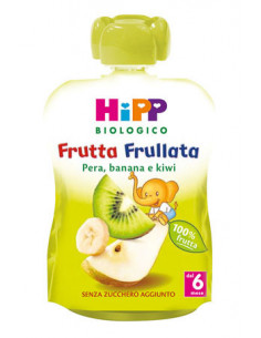 Hipp bio frutta frullata pera banana kiwi 90g