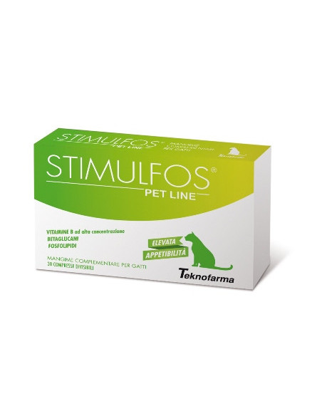 Stimulfos pet line gatto 30 compresse