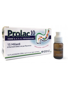 Prolac ferm latt 15mld 10 flaconcini 8m - HERING | Clubfarma