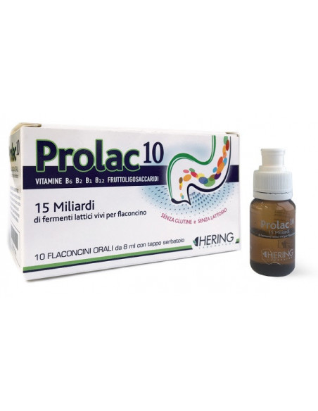 Prolac ferm latt 15mld 10 flaconcini 8m