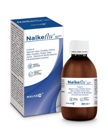 Nalkeflu sol orale 200ml piu 1bust