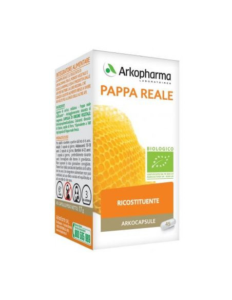 Arkocps pappa reale bio 45 capsule