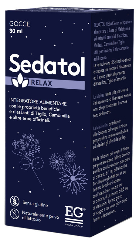 Sedatol relax gocce integratore sonno 30ml