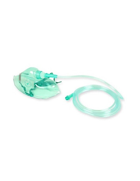 Maschera ossigenoterapia c tub