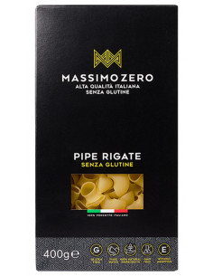 Massimo zero pipe rigate 400g