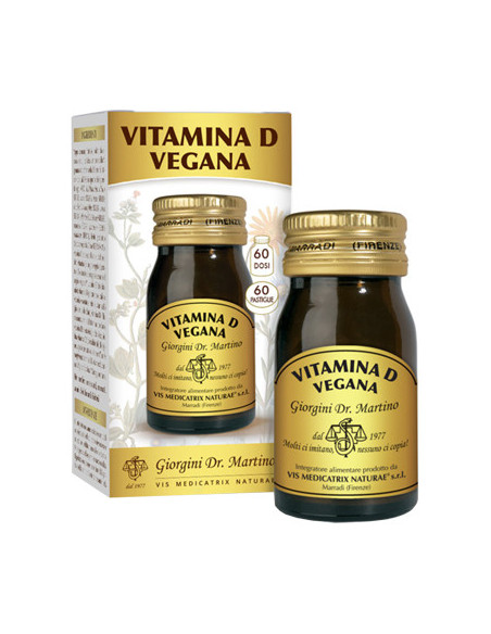 Vitamina d vegana 60 pastiglie