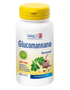Glucomannano longlife 100 capsule | Clubfarma