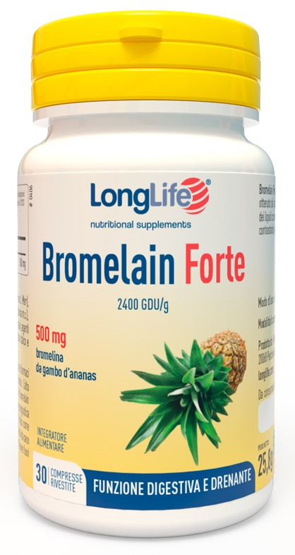 Bromelain forte longlife 30tav