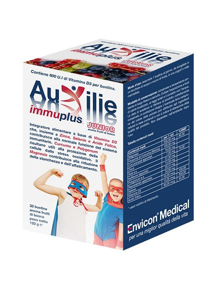 Auxilie imuplus jun sol 30 bustine