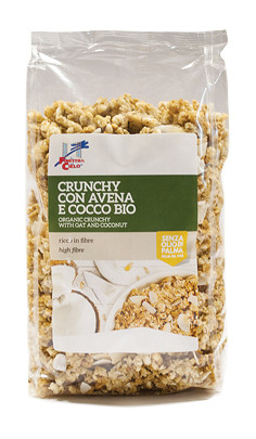 Crunchy c avena cocco 375g