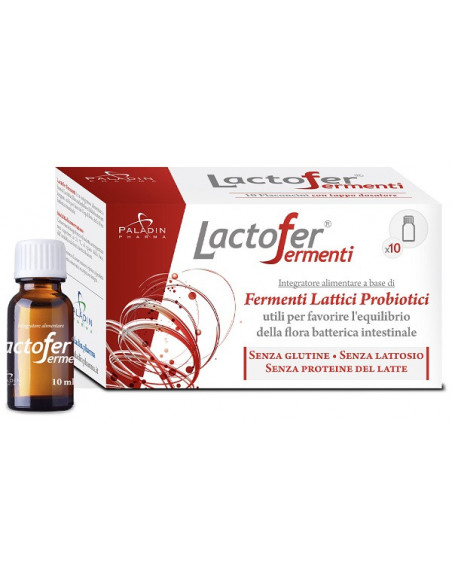 Lactofer fermenti 10 flaconcini 10ml