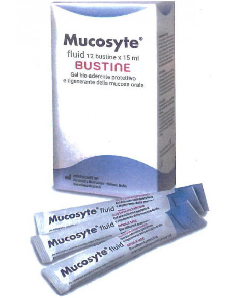 Mucosyte fluid 12 bustine 15ml