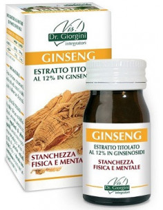 Ginseng estratto tit 60 pastiglie - GIORGINI | Clubfarma