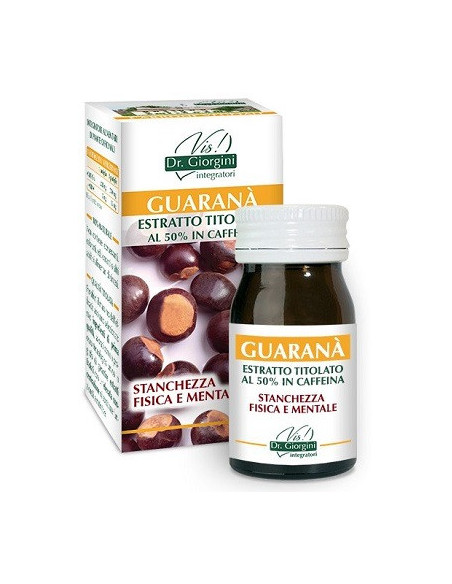 Guarana' estratto tit 60 pastiglie